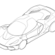 Illustration for article titled Patent Filing Shows Off Weird Mutant Ferrari LaFerrari